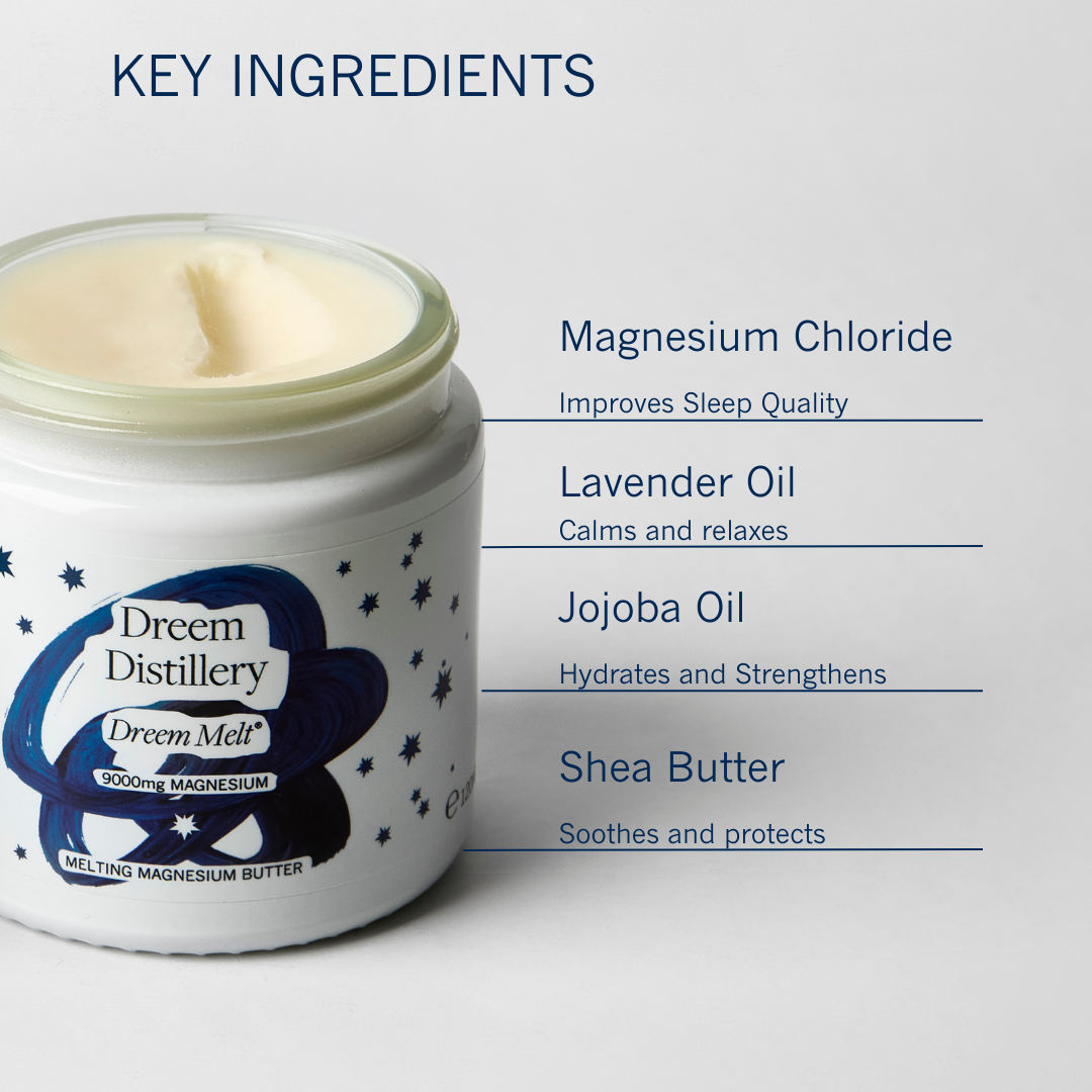 luxury magnesium butter with lavender
