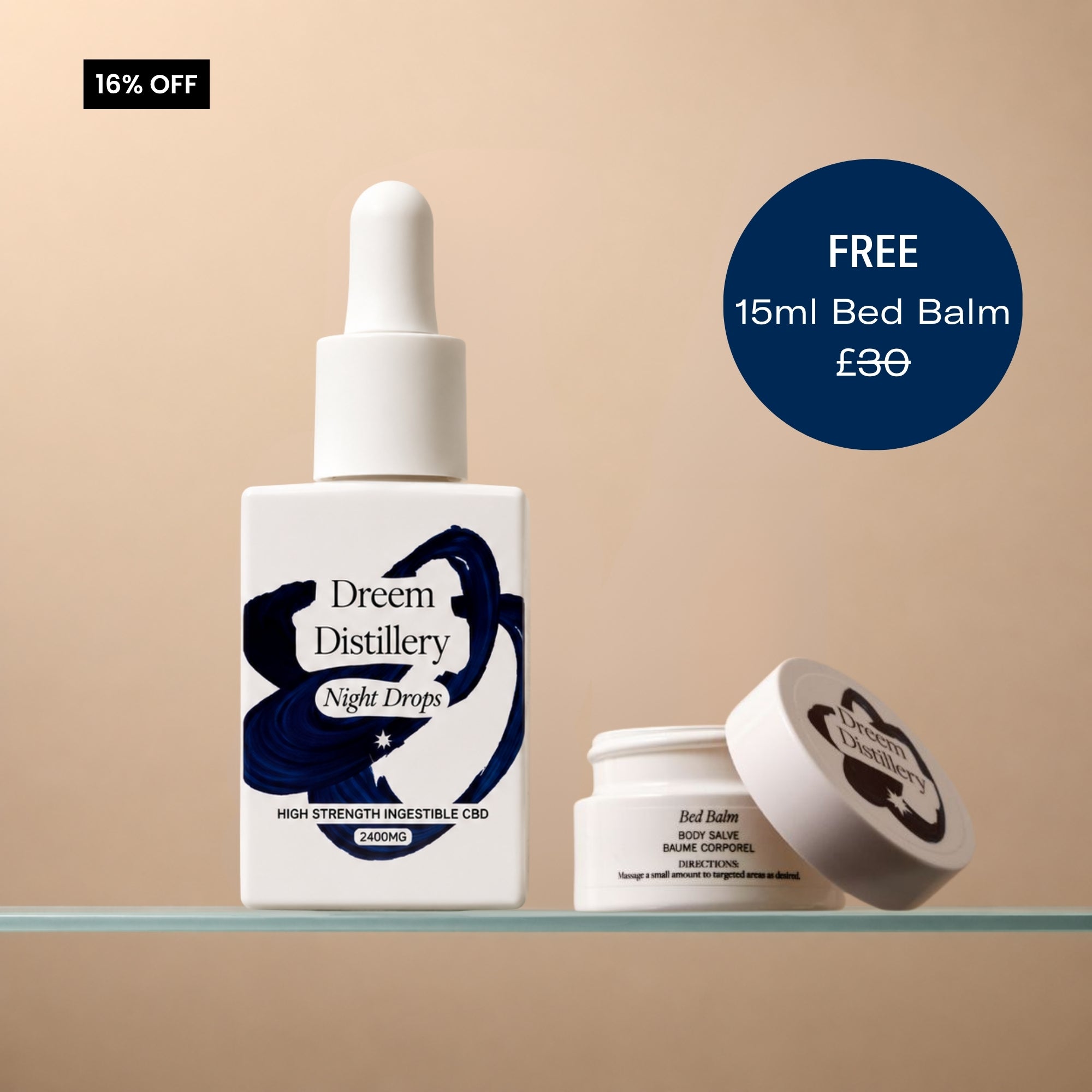 Night Drops 30ml and FREE Bed Balm 15ml